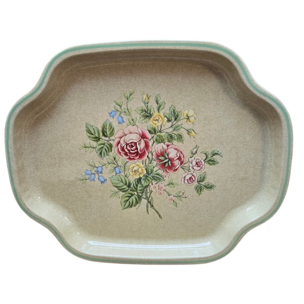 1982‎ NIB Avon The Vanity Collection Vanity Tray Floral Design
